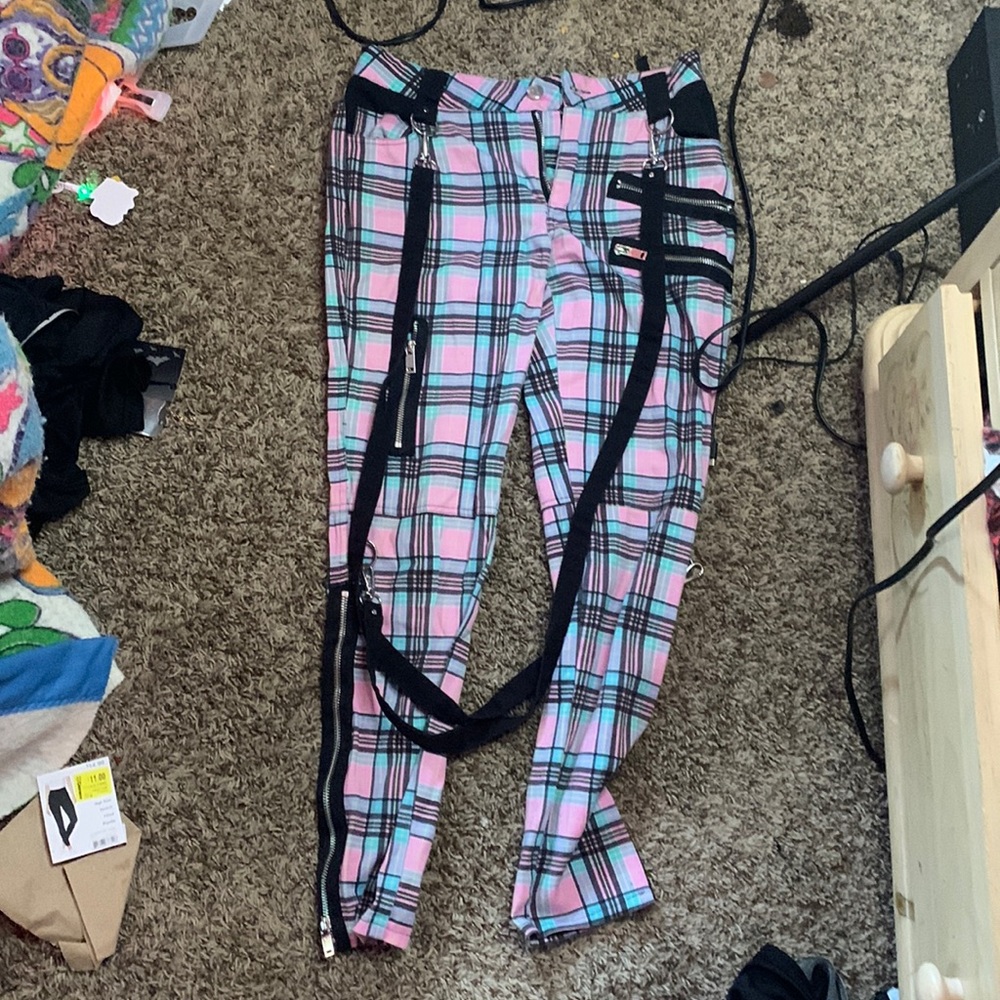 Dolls kill plaid jeans